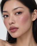 Pink Fever Cream Blush Stick worn on cheeks