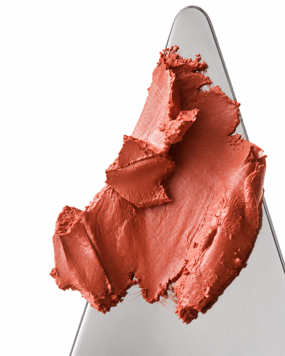 Coral Crush cream blush swatch — warm coral