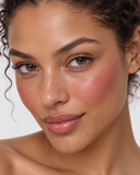 Toasted Rose Cream Blush Stick worn on cheeks